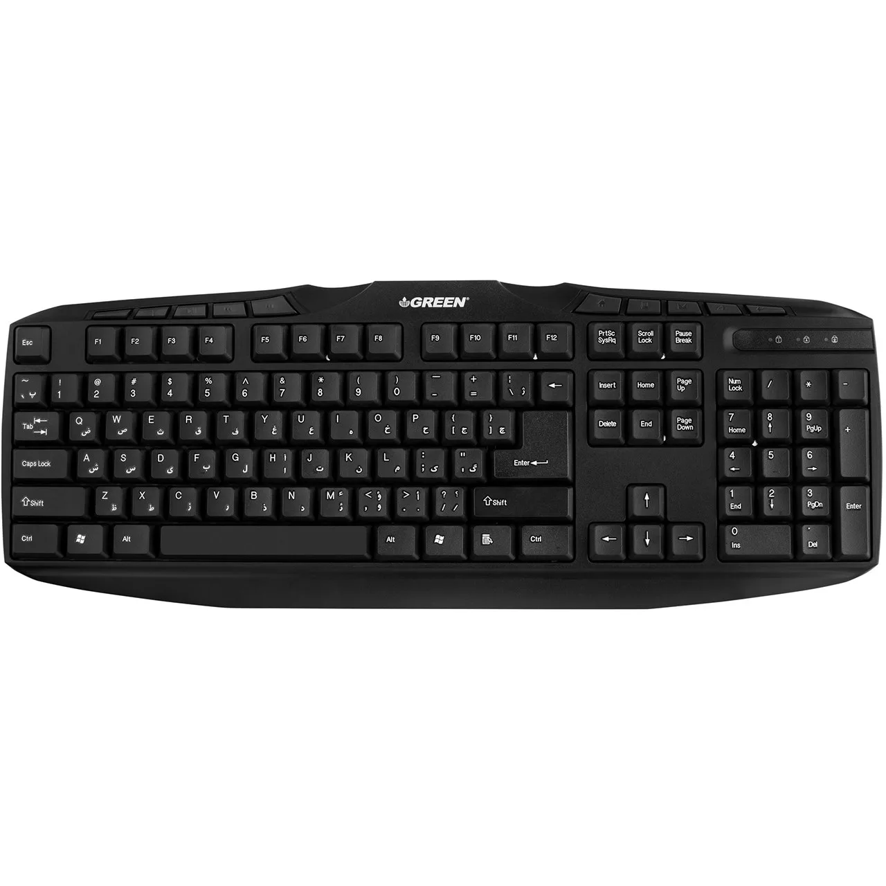 کیبورد گرین مدل GK-302، سوییچ ممبران، Full-Size