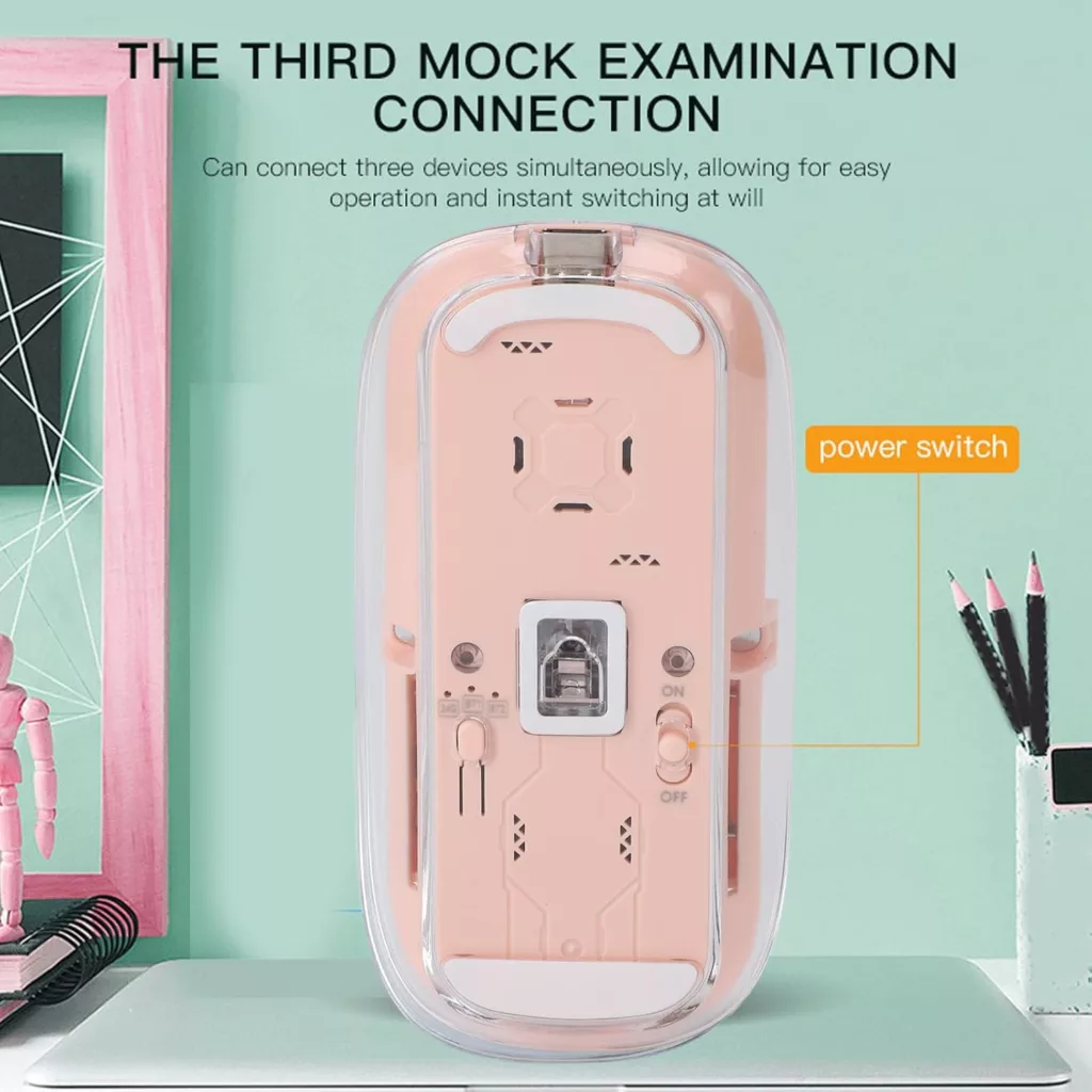 ماوس بی سیم مدل transparent