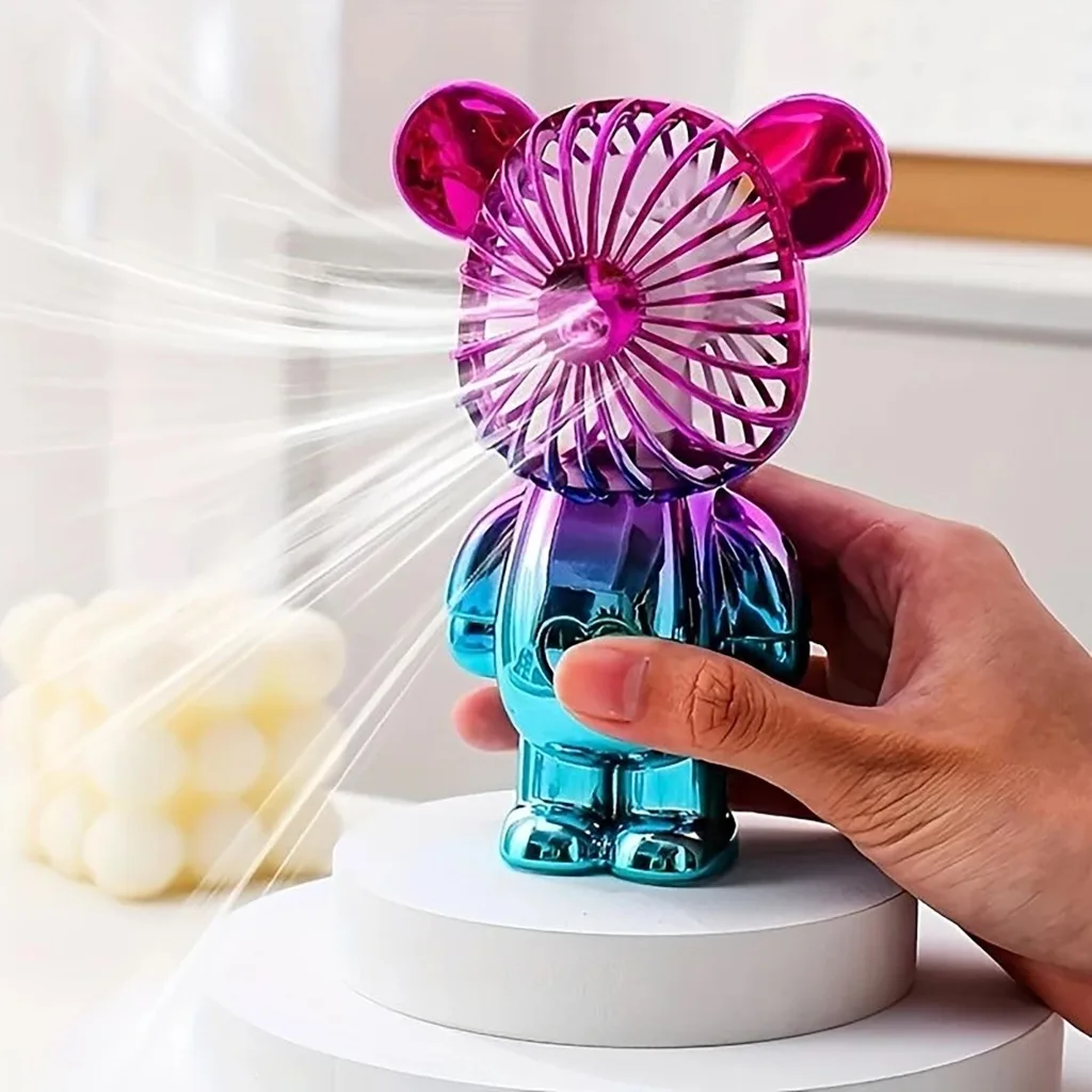 پنکه دستی مدل خرس