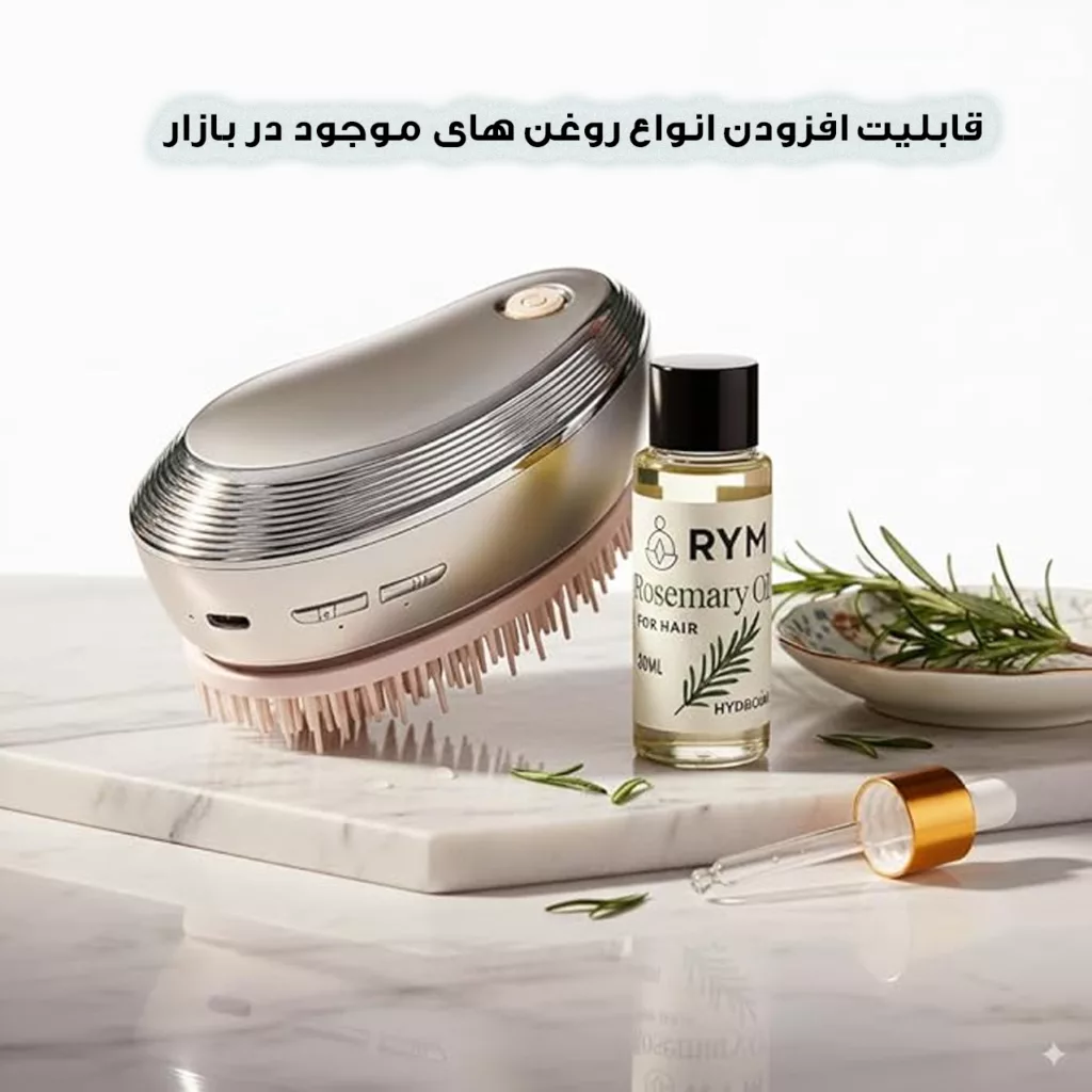 ماساژور برقی سر مدل محرک رشد مو کد MZG-24