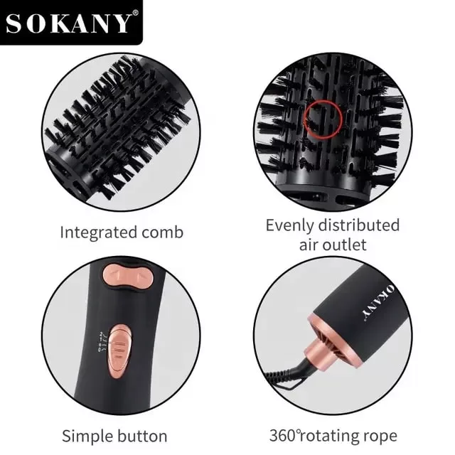 سشوار برس دار چرخشی سوکانی مدل Sk-15006