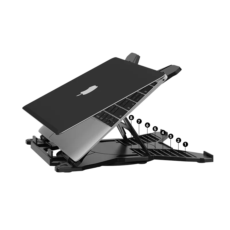 پایه نگهدارنده لپ تاپ  سان اسکای مدل SK-045 با قابلیت نگهداری موبایل ،تنظیم زاویه و چرخش