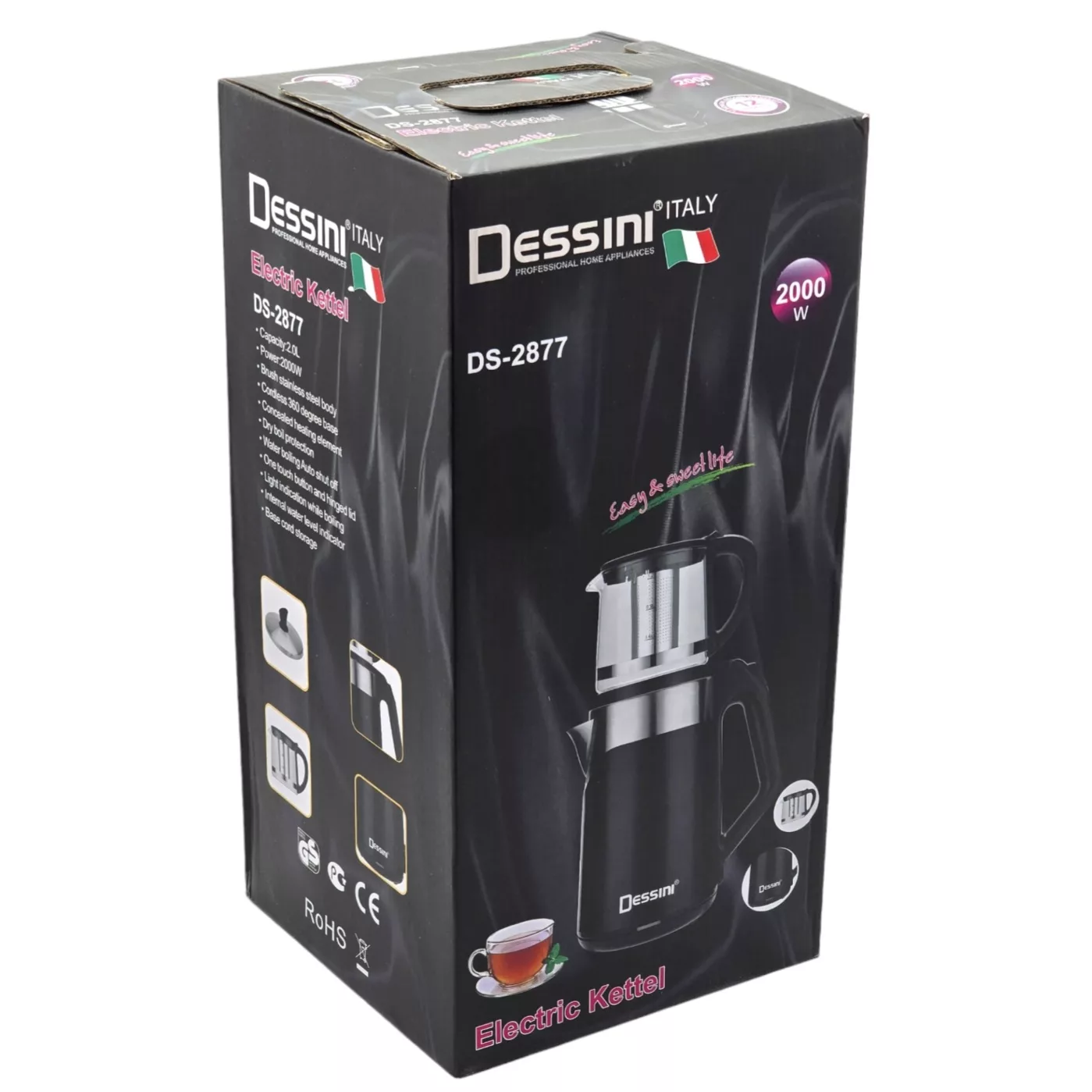 چای ساز روی هم دسینی مدل DS-2877