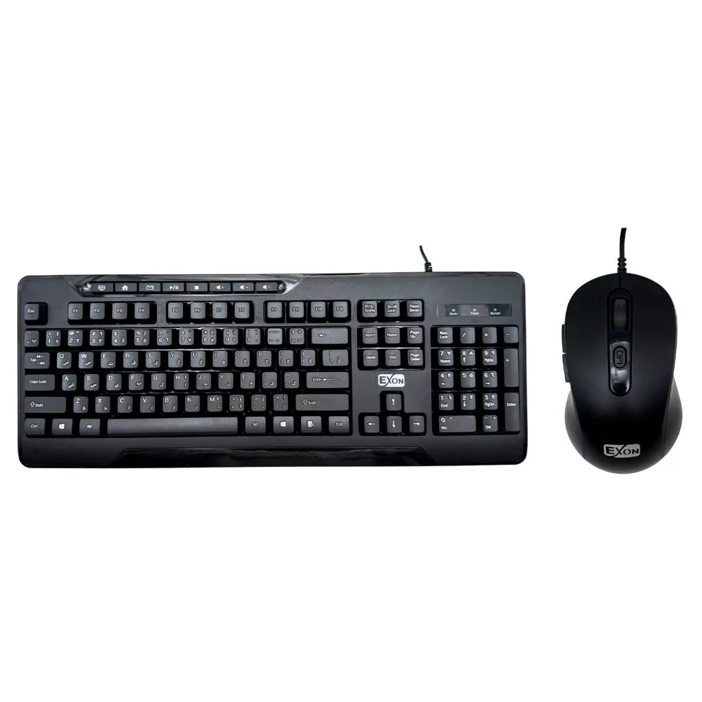 کیبورد و ماوس باسیم اکسون مدل GK06