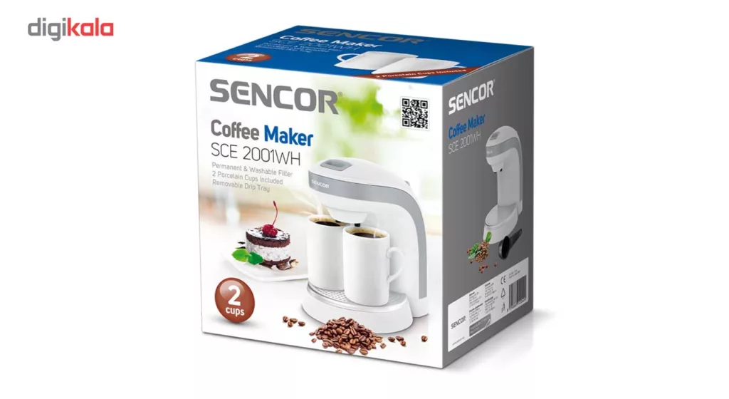 قهوه ساز سنکور مدل SCE 2001WH