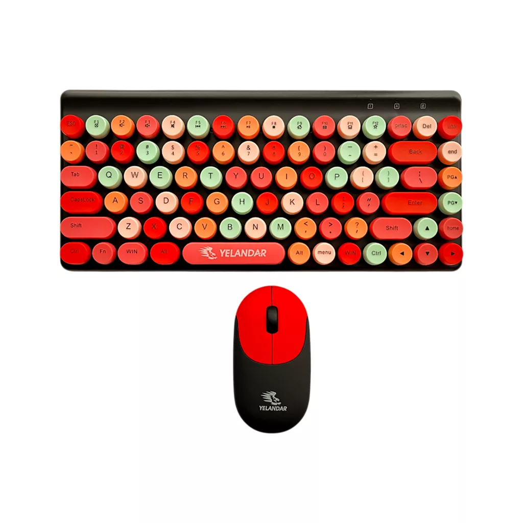 کیبورد و موس بی سیم ی لاندار مدل Q200