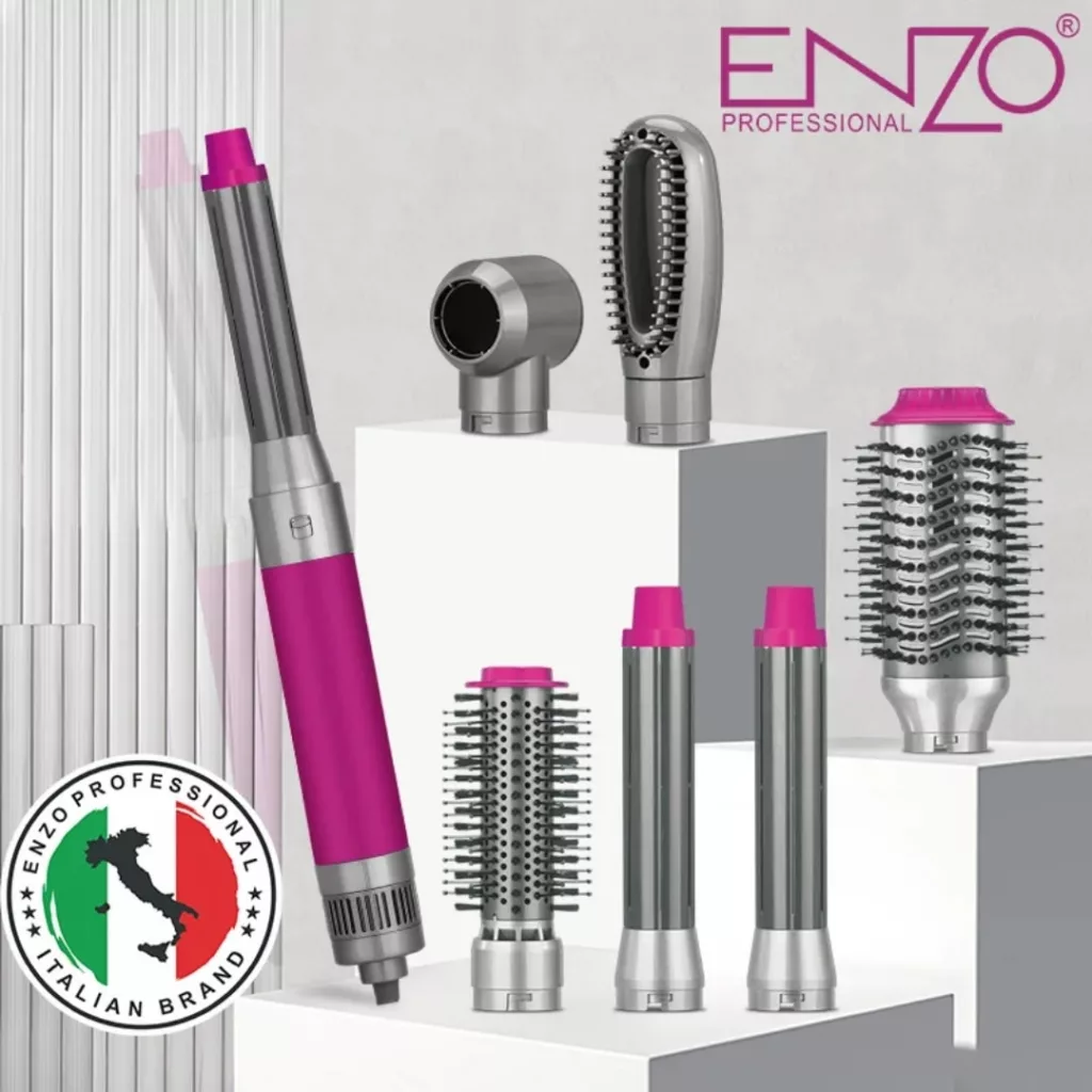 سشوار برس دار حالت دهنده انزو پروفیشینال مدل EN-4133