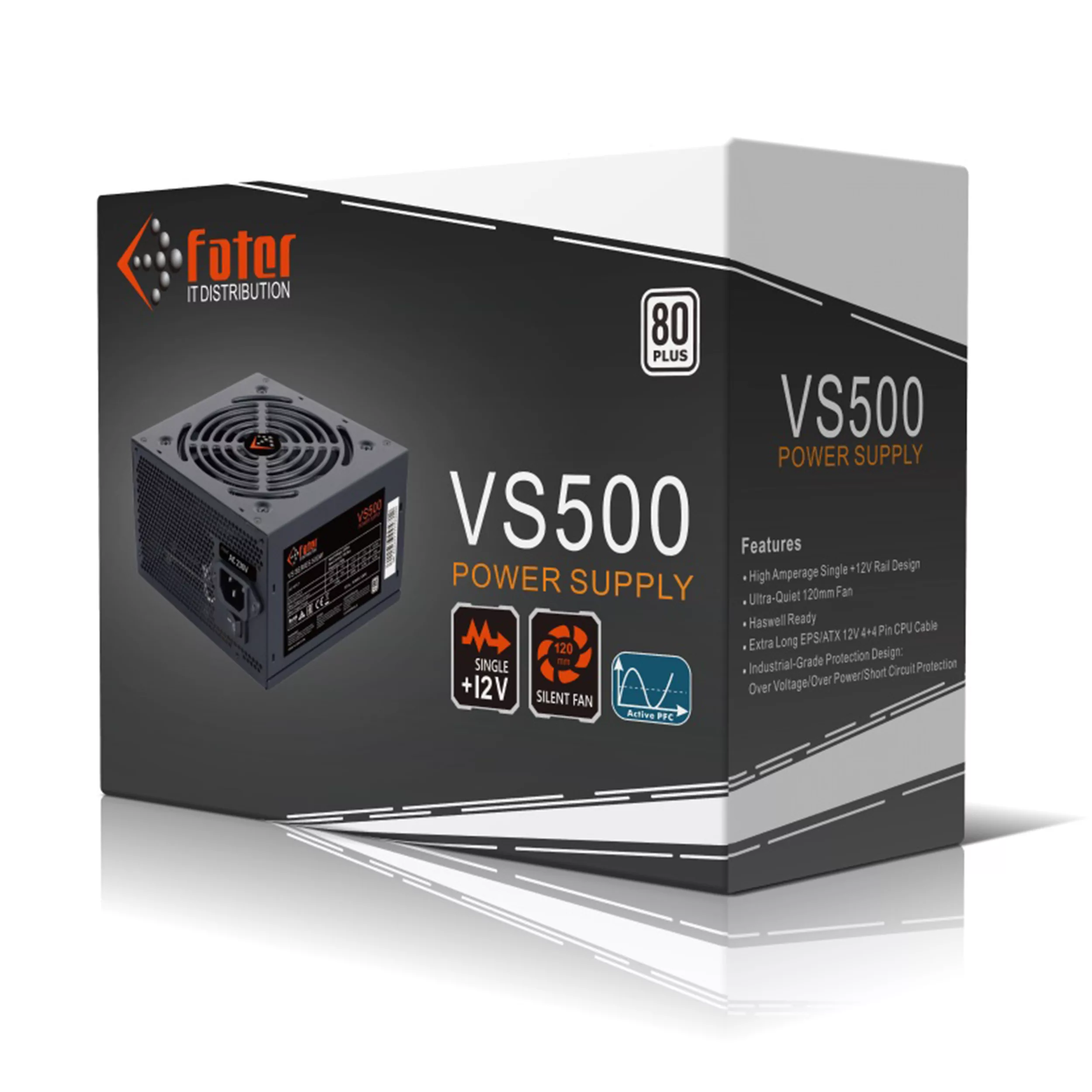 منبع تغذیه کامپیوتر فاطر مدل VS500