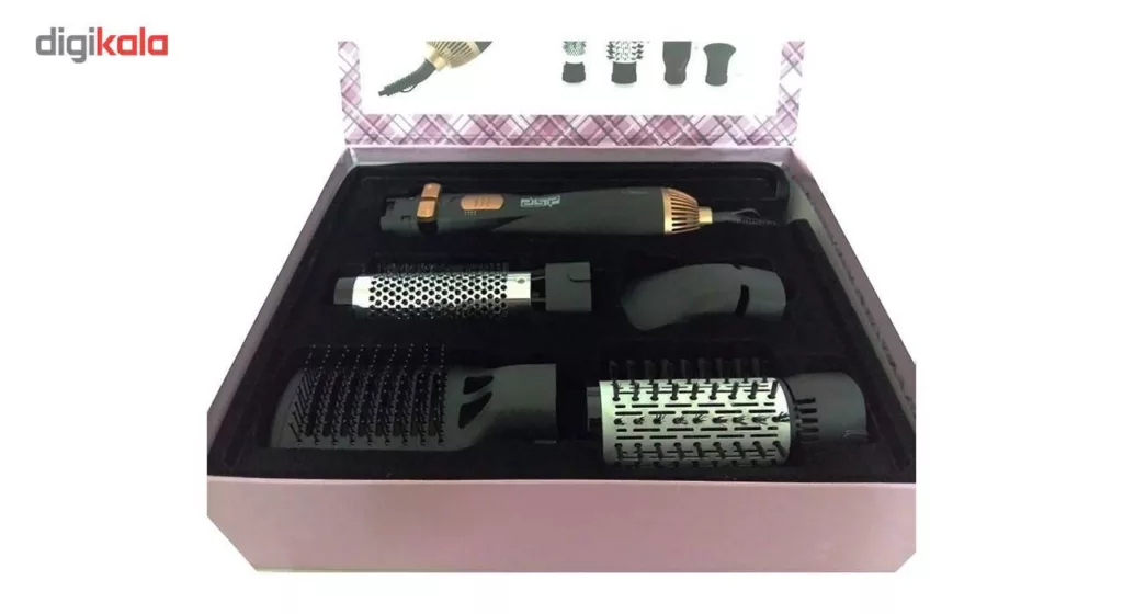 سشوار برس دار چرخشی دی اس‌ پی مدل E_50001