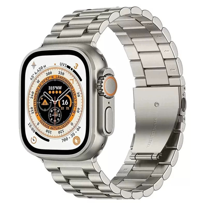 ساعت هوشمند 48 میلی متری مدل 1+7 با بند سیلیکونی