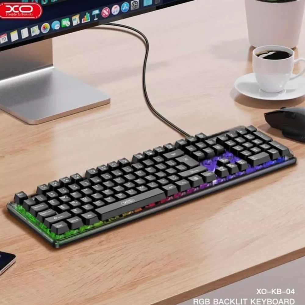 کیبورد مخصوص بازی ایکس او مدل kb04