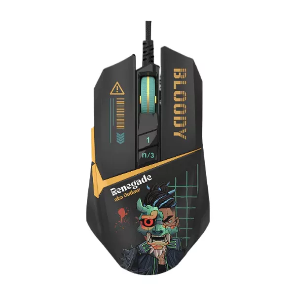 ماوس مخصوص بازی بلادی مدل W63 Max Renegade Midnight Activated