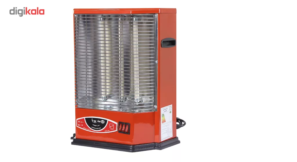 بخاری برقی با المنت سرامیکی مه پویا مدل Toyoset