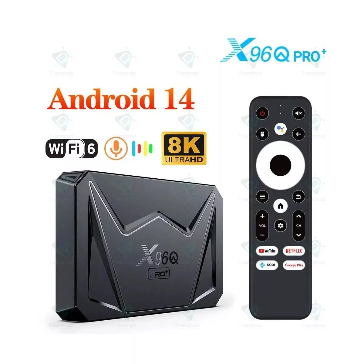 اندرویدباکس ايكس96 مدل x96Q pro plus 4/64