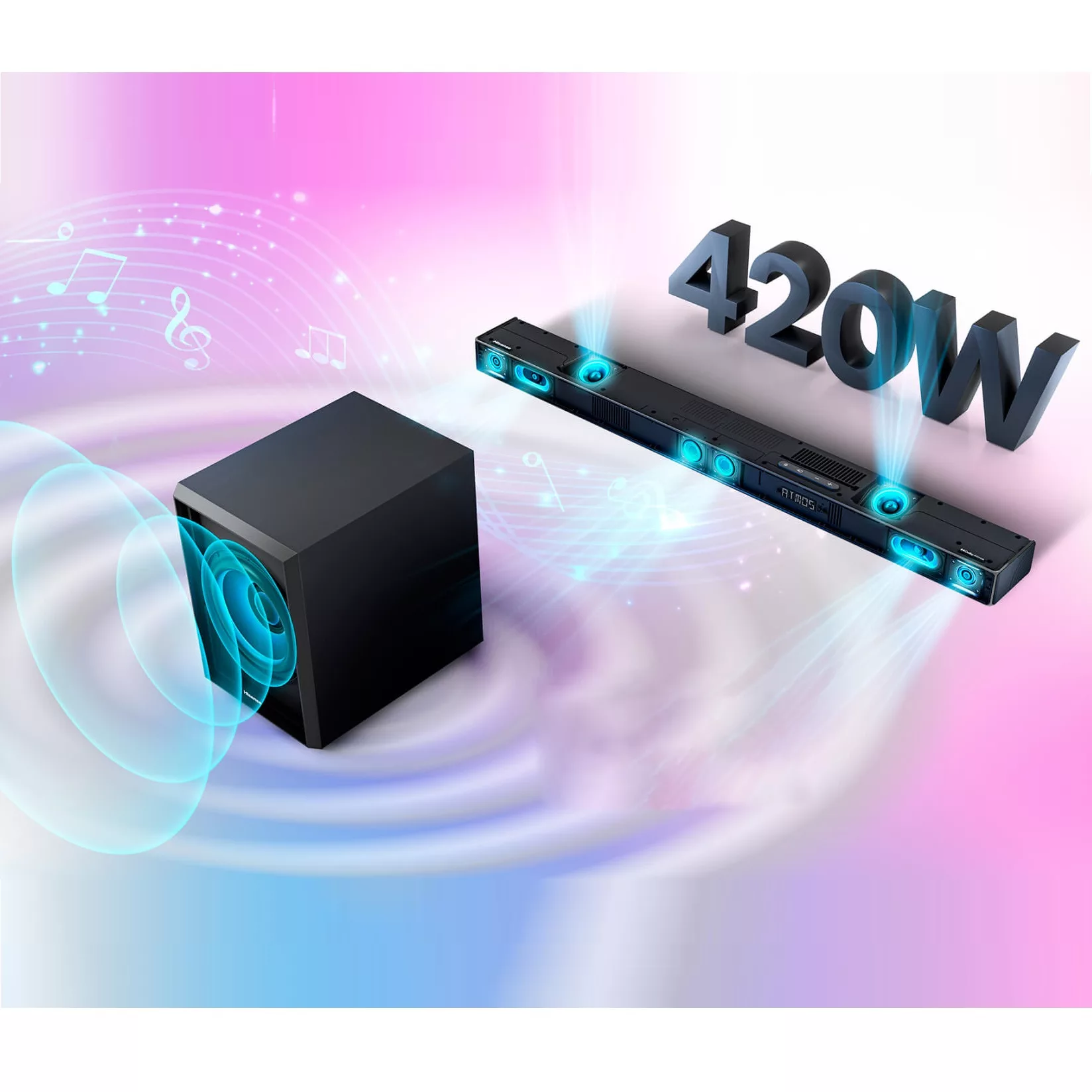 ساندبار هایسنس مدل U3120G