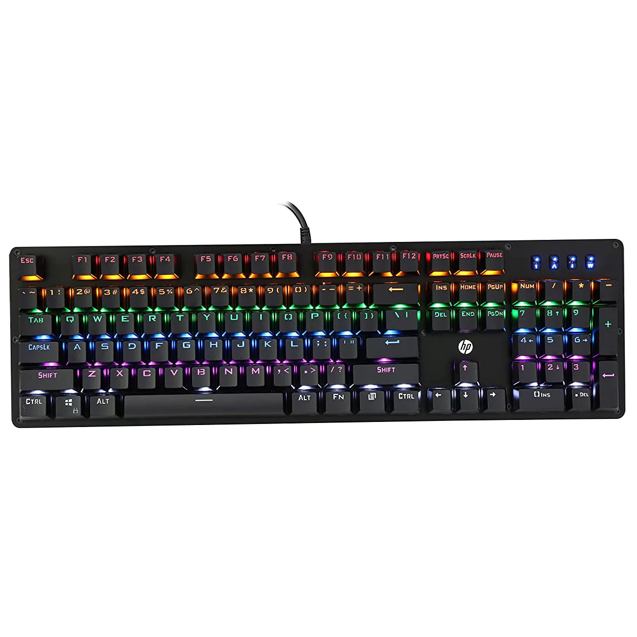کیبورد مخصوص بازی اچ‌پی مدل GK100