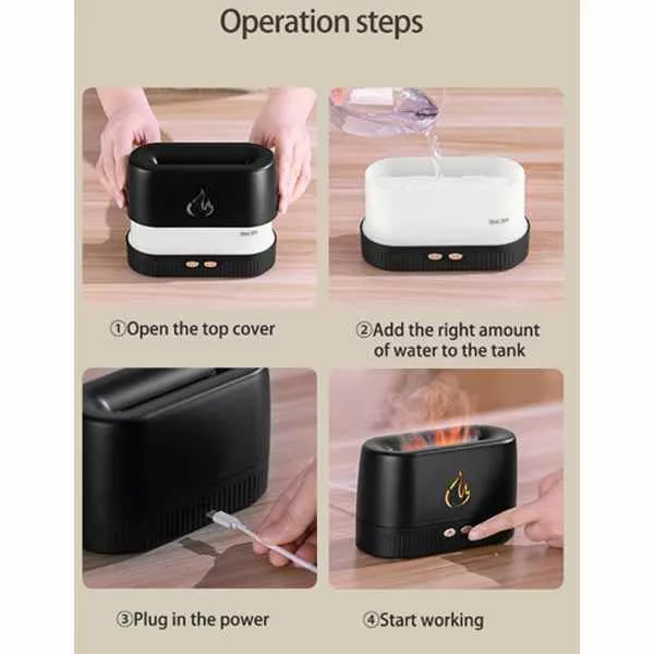 دستگاه بخور سرد مدل Flame Aroma Diffuser