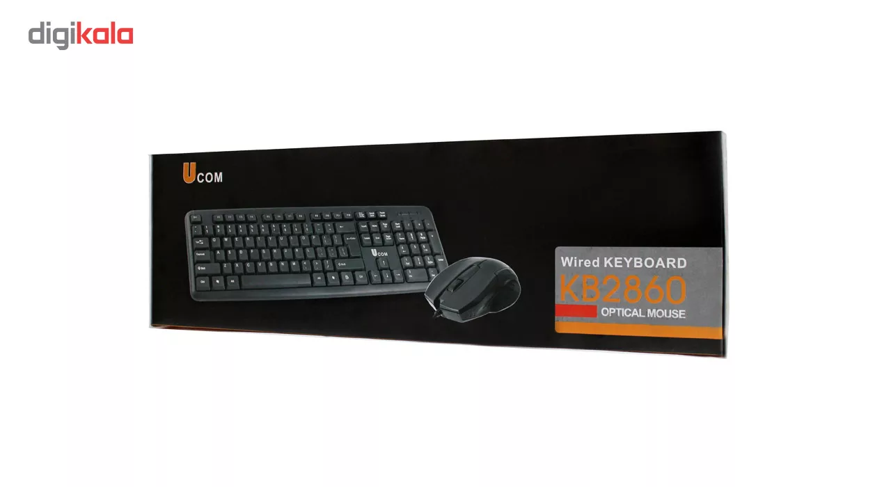 کیبورد و ماوس یوکام مدل 2860