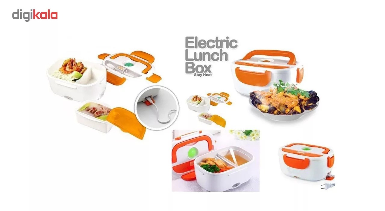 ظرف غذا برقی الکتریک لانچ باکس مدل S19