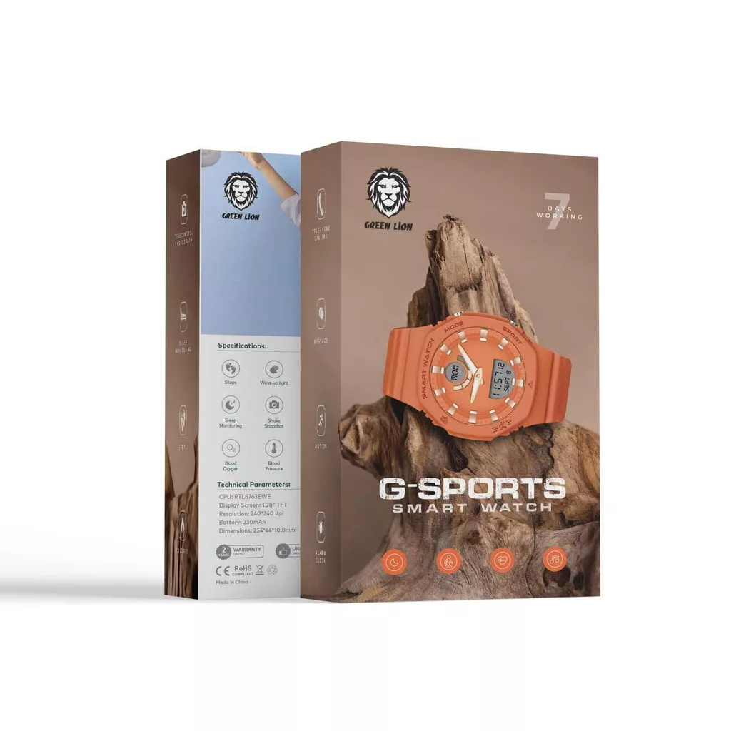 ساعت هوشمند گرین لاین مدل ATN G SPORT SMART WATCH ORGINAL