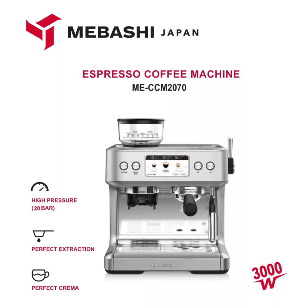 اسپرسو ساز 2.8 لیتری مباشی مدل ME-CCM2070SS