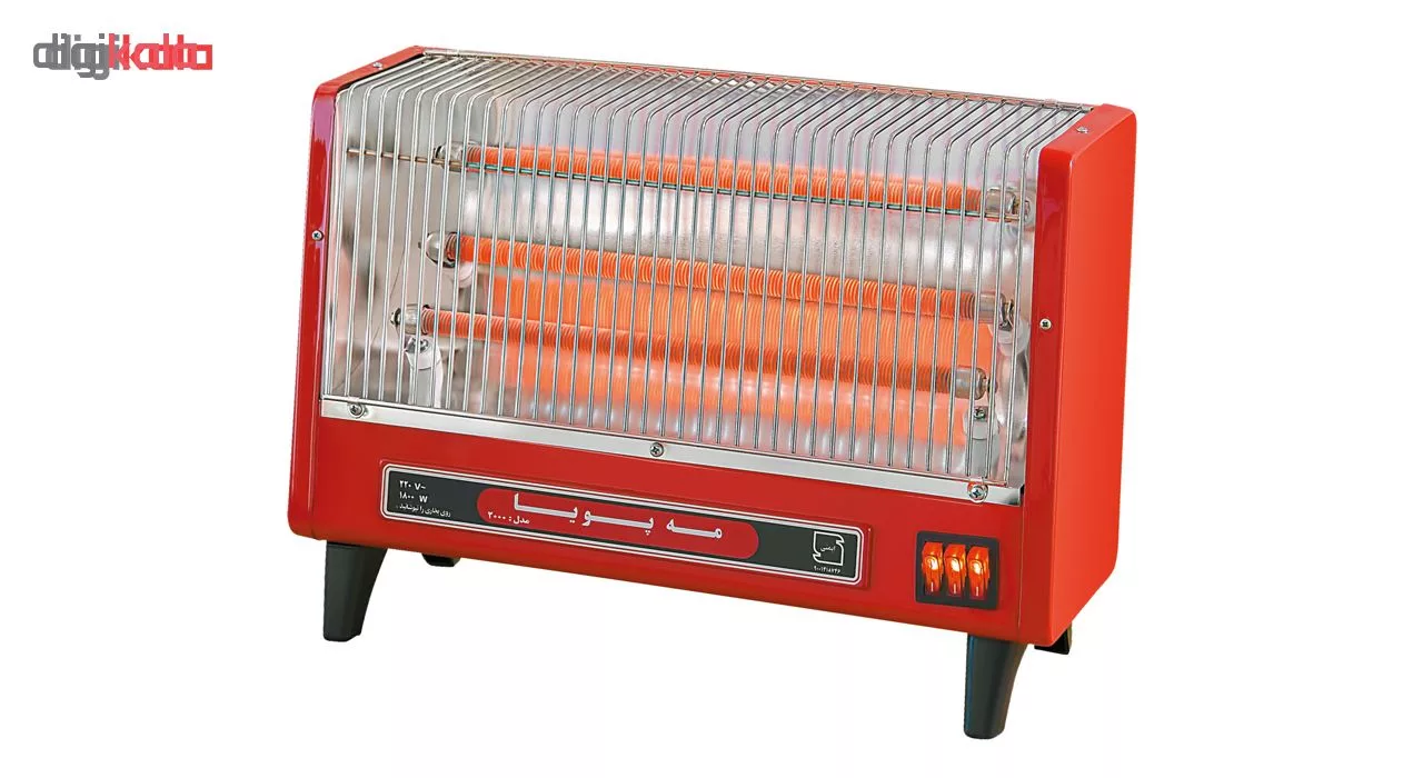 بخاری برقی مه پویا مدل 2000