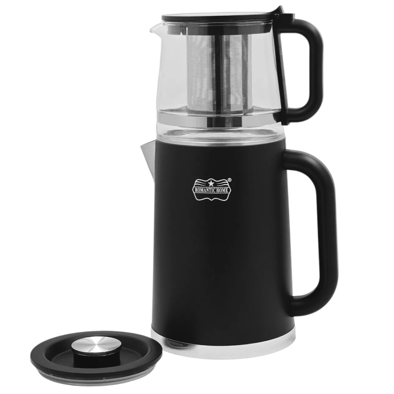 چای ساز روی هم رومانتیک هوم مدل YK070