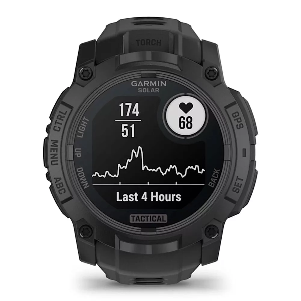 ساعت هوشمند 50 میلی‌متری گارمین مدل Instinct 3 Solar با بند سیلیکونی