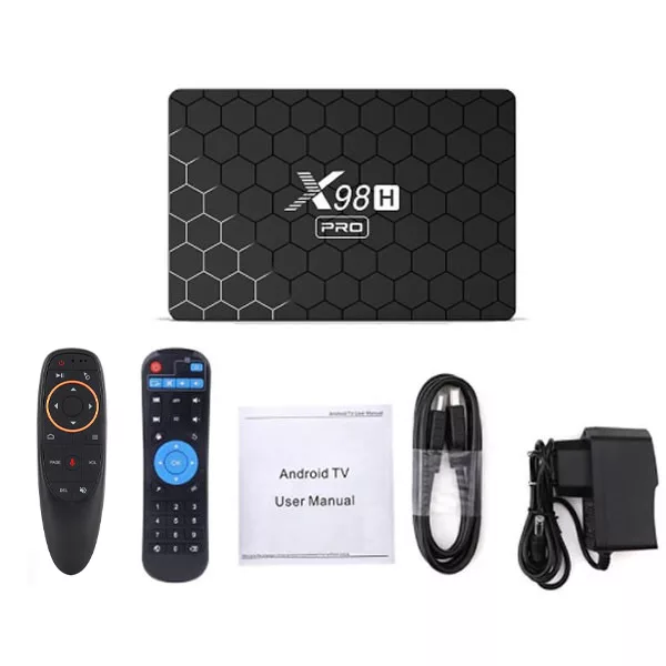 اندروید باکس مدل X98H Pro 4K 4.64GB