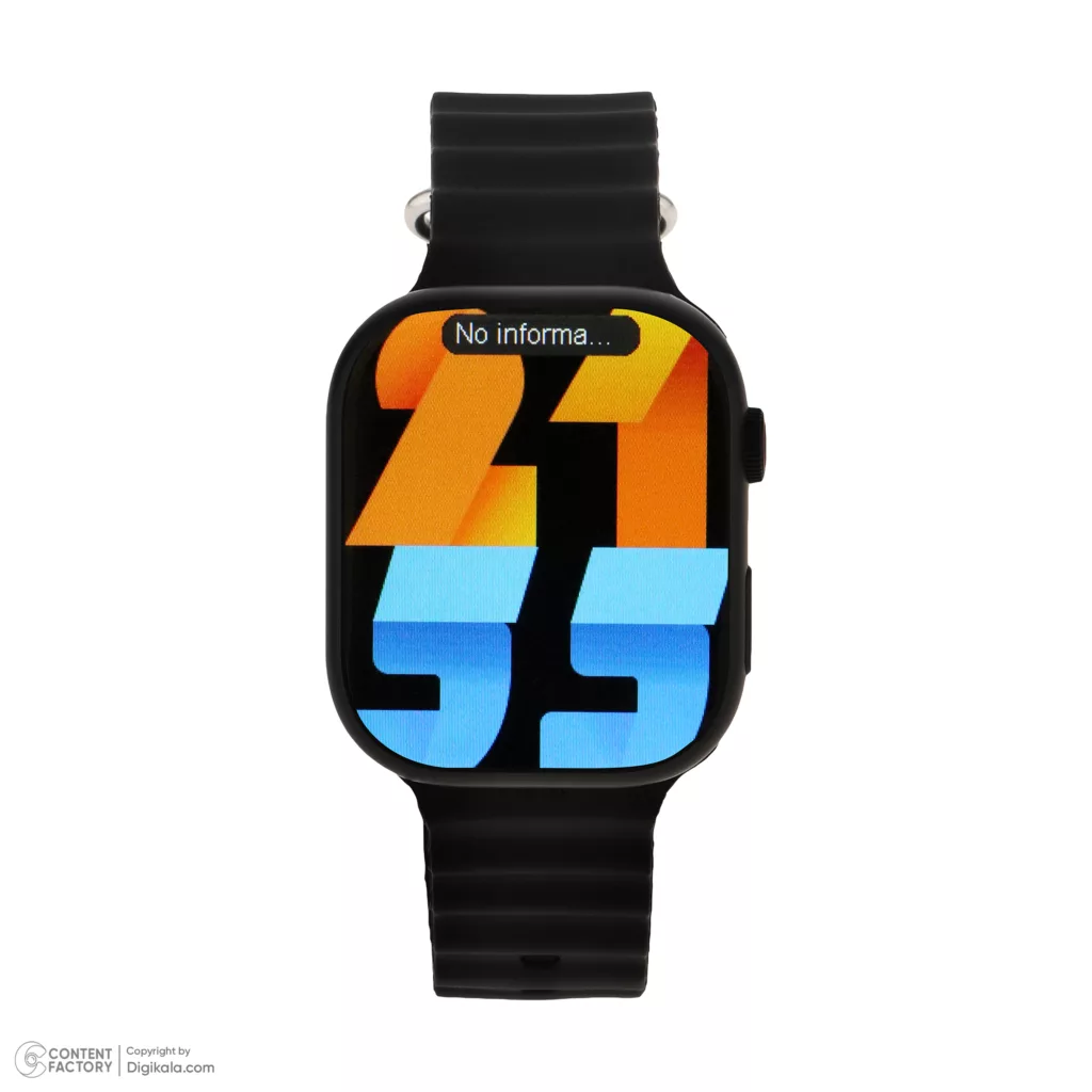 ساعت هوشمند مدل Rock 31 دارای قابلیت های صفحه نمایش رنگی، گام‌شمار، حسگر ضربان قلب و بند سیلیکونی