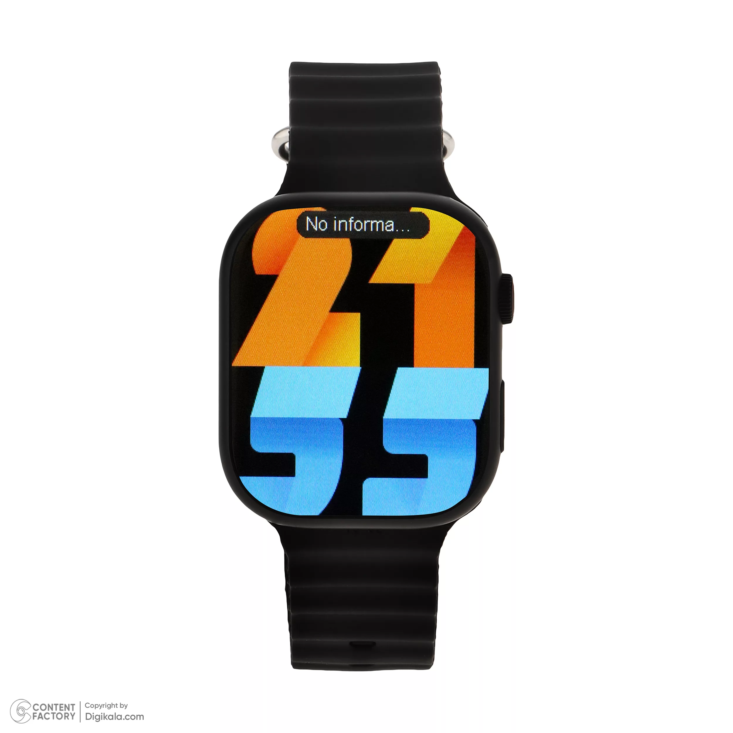 ساعت هوشمند مدل Rock 31 دارای قابلیت های صفحه نمایش رنگی، گام‌شمار، حسگر ضربان قلب و بند سیلیکونی