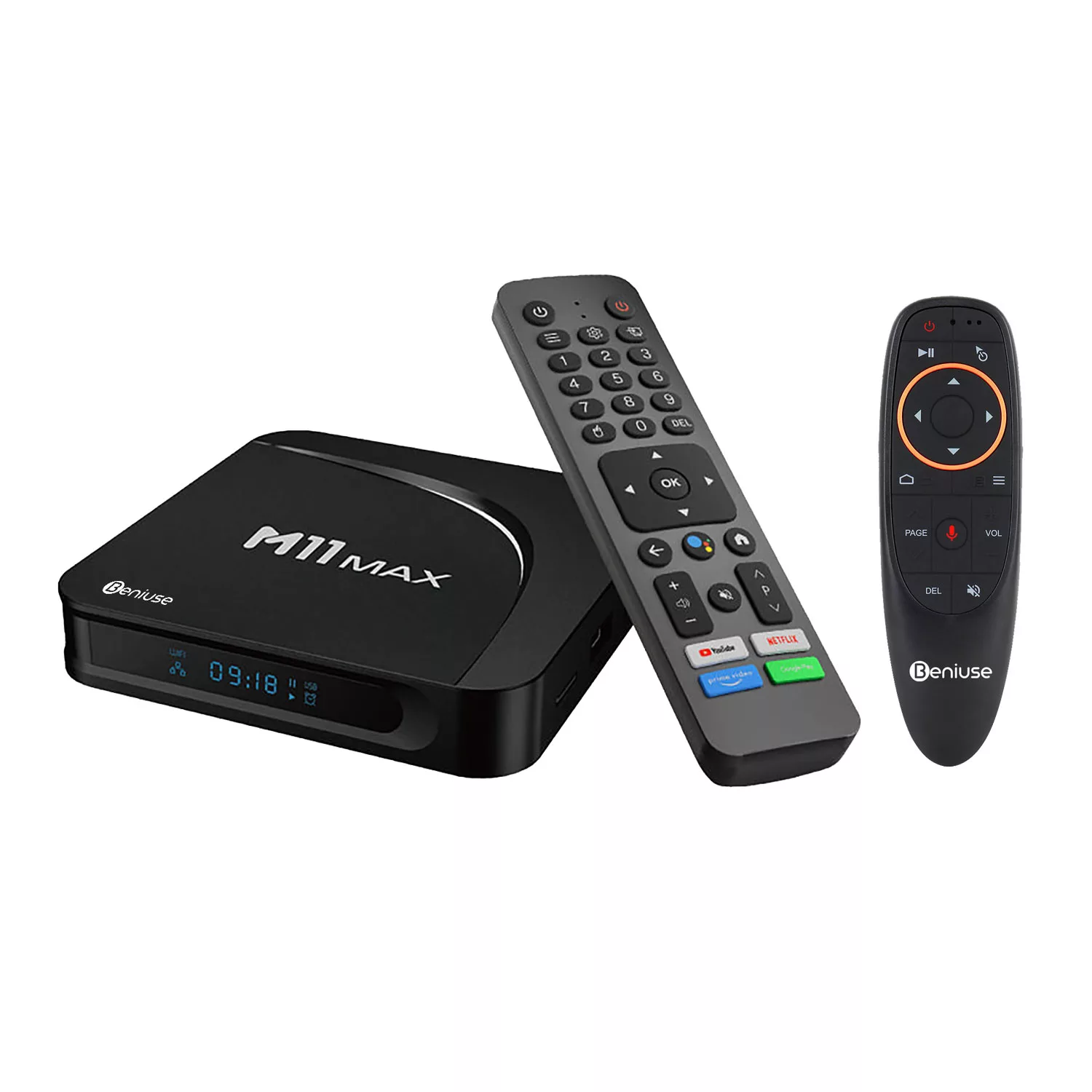 اندرویدباکس بنیوس مدل M11 Max به همراه ایرموس بنیوس