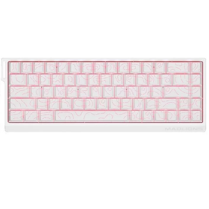 کیبورد با سیم مخصوص بازی مدلاین مدل mad 68 he v2