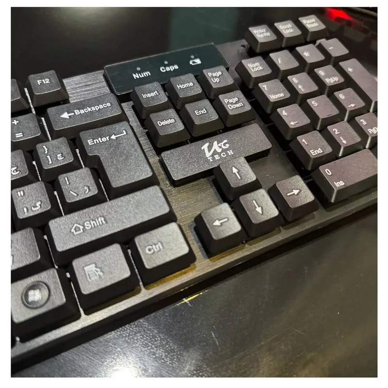 کیبورد و ماوس بی سیم یوسیتک مدل UC