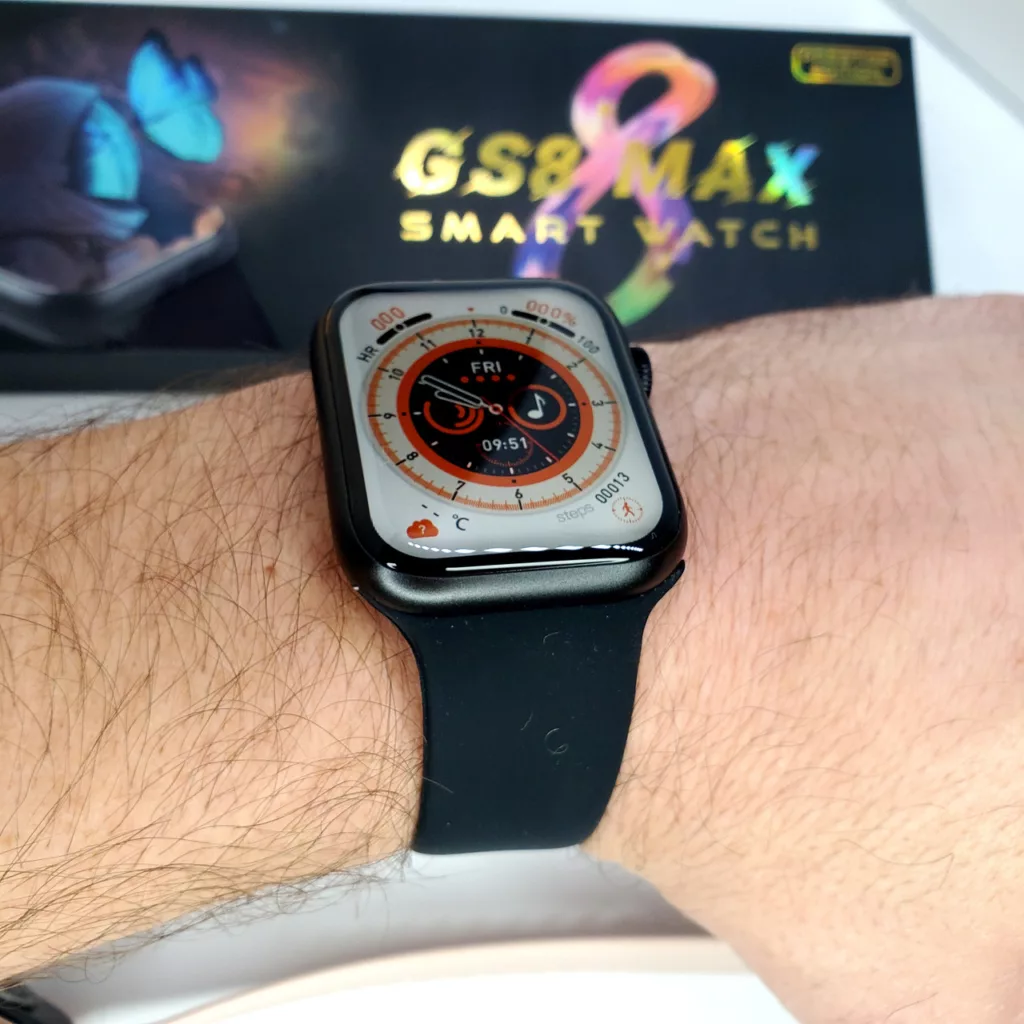 ساعت هوشمند مدل + GS8 MAX ADAPTER