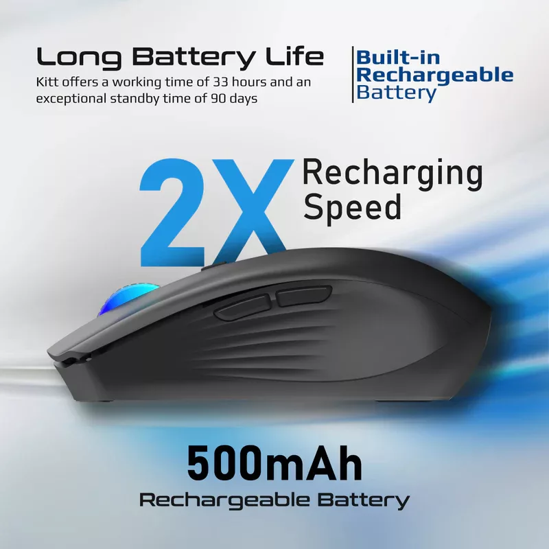 ماوس بی سیم پرومیت مدل KITT