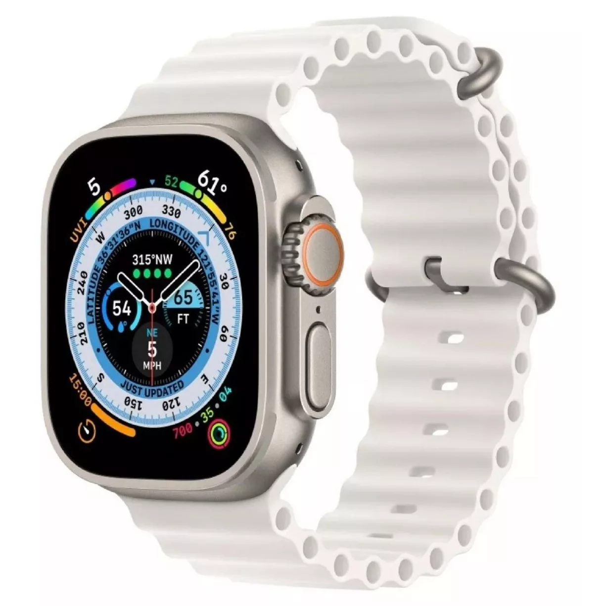 ساعت هوشمند 2 اینچی مدل ZT-15 Ultra با بند سیلیکونی