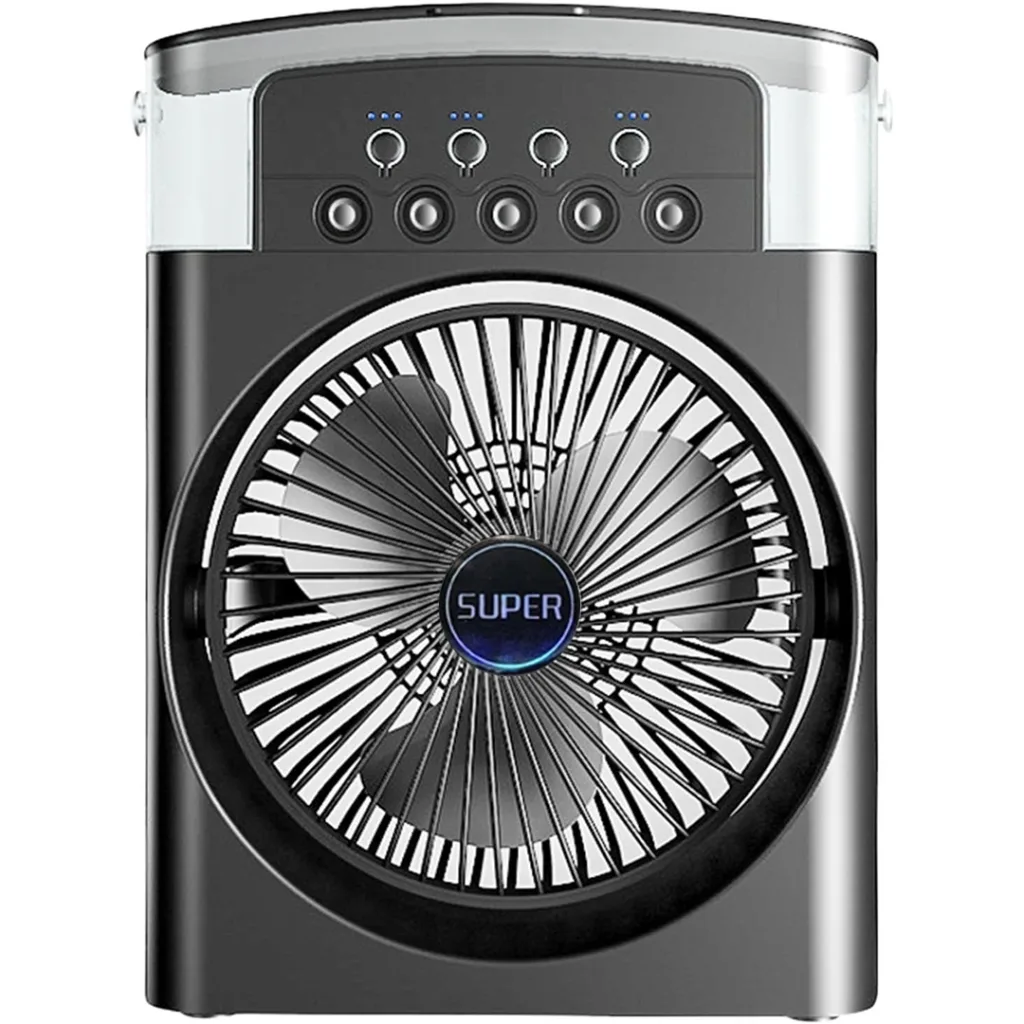 پنکه رومیزی مدل مه پاش گرد