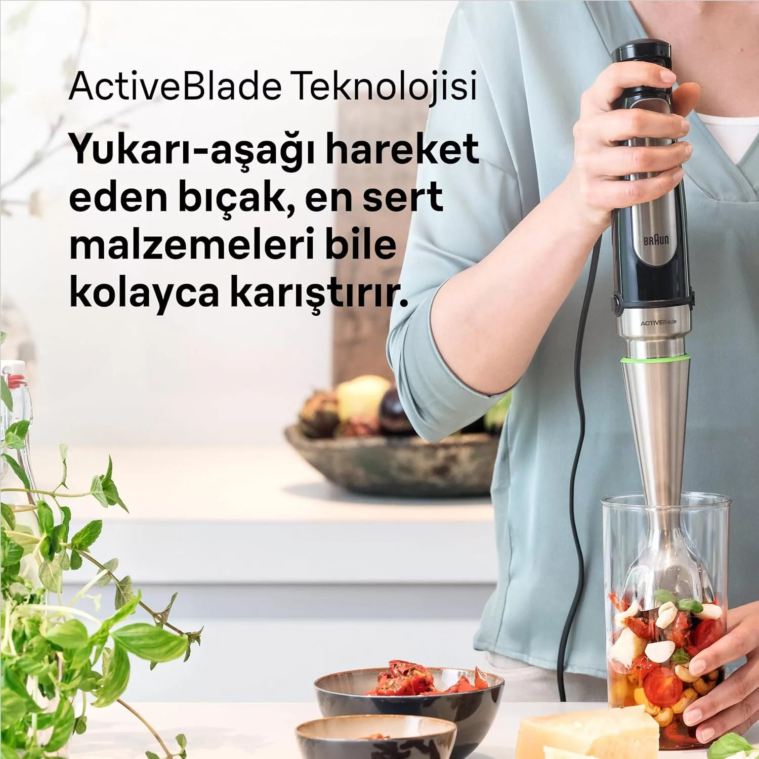 گوشت کوب برقی چندکاره 1000 وات براون مدل MQ-7045-x