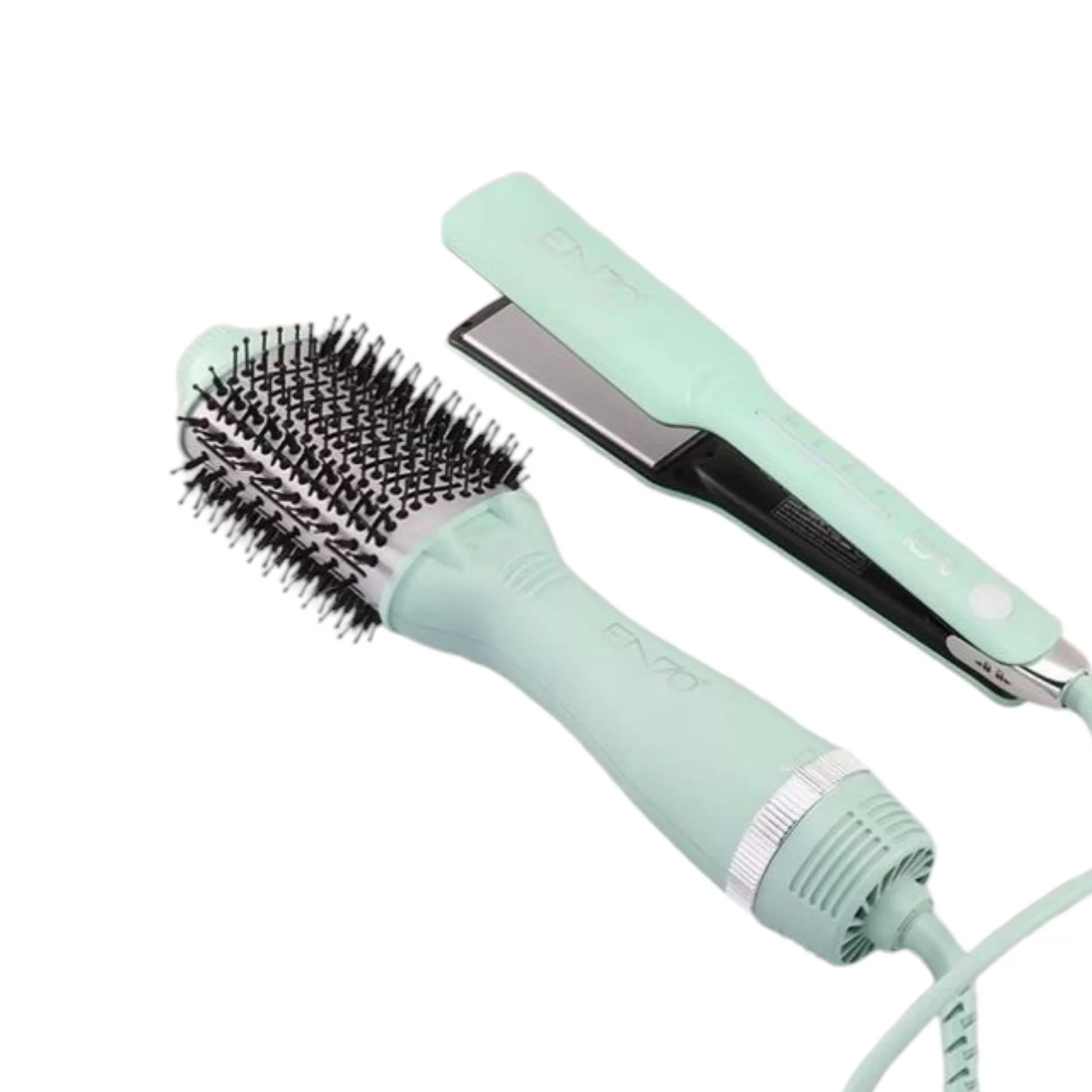 سشوار برسدار حالتدهنده 1500 وات انزو پروفیشینال مدل EN-511 به همراه اتو مو سشوار برسدار حالتدهنده 1500 وات انزو پروفیشینال مدل EN-511 به همراه اتو مو