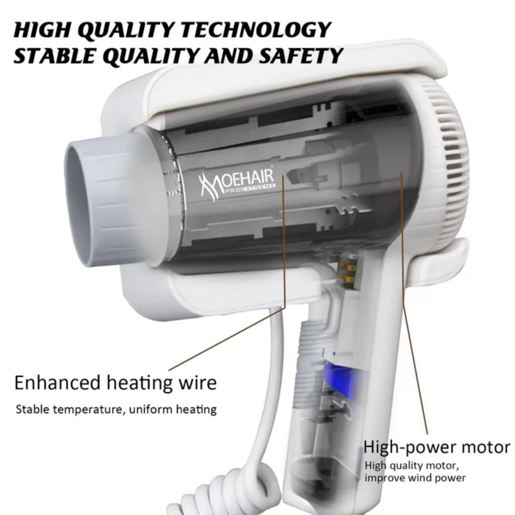 سشوار دیواری موهیر مدل mo-7140
