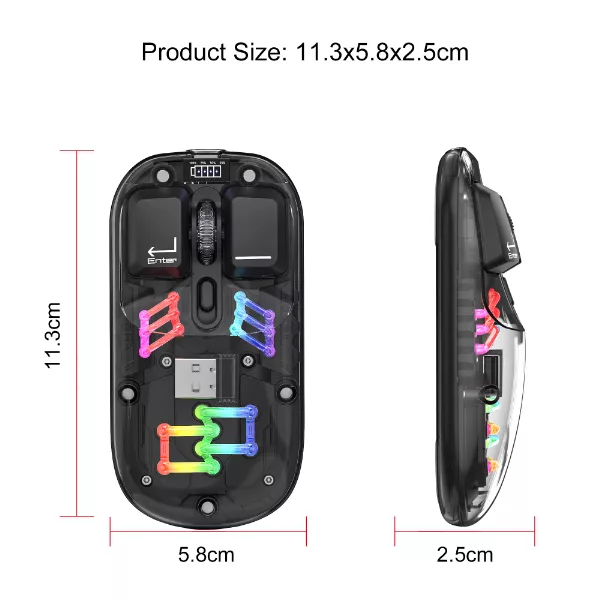 ماوس بی سیم جکنگ مدل AP-06
