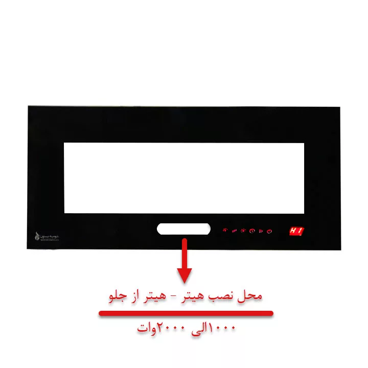 شومینه دیواری برقی شومینه بیستون مدل A.Z_160_ T_wifi_L4.bs