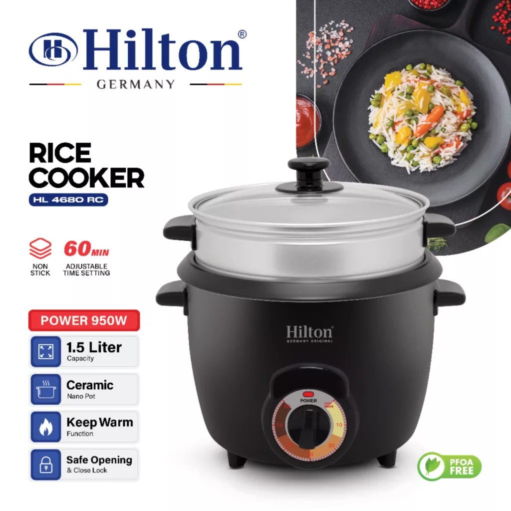 پلوپز 7 نفره هیلتون مدل HL4680RC