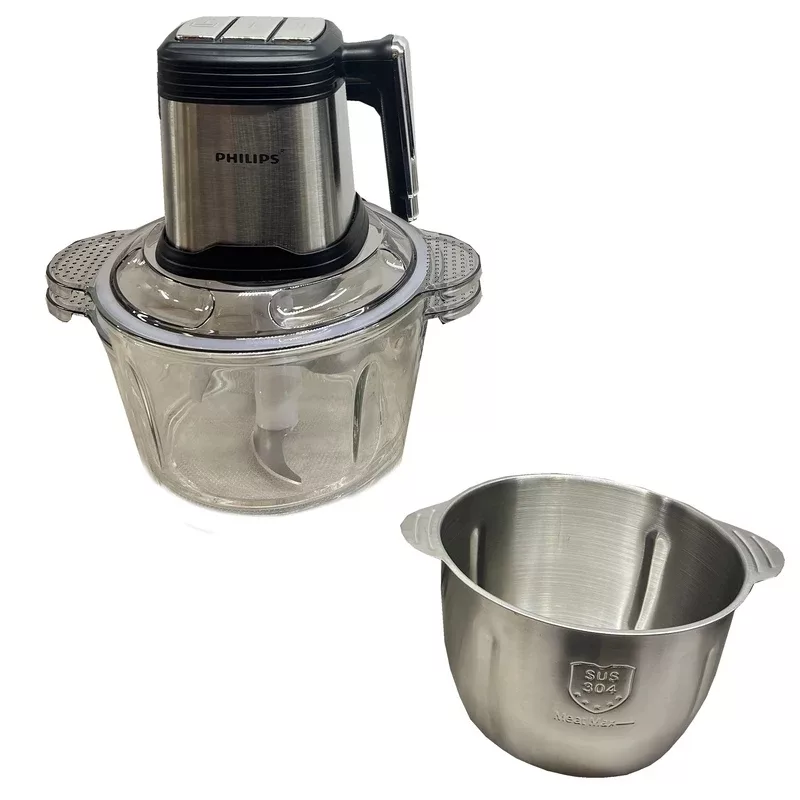 خردکن 4 لیتری فیلیپس مدل دوکاسه Promix