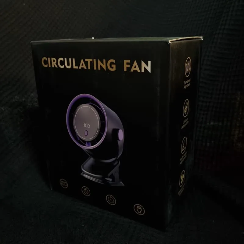 پنکه شارژی سیرکولاتور مدل DESKTOP ظرفیت 6800 میلی آمپر ساعت