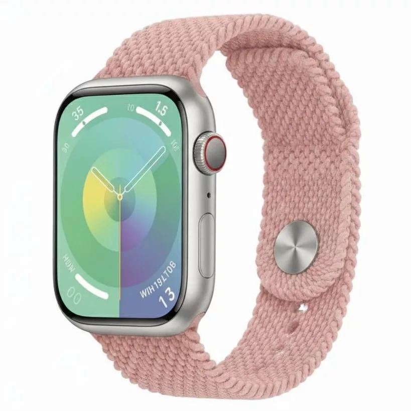 ساعت هوشمند ۴۵ میلی متری آی اسمارت مدل GD12 با ۲ بند سیلیکونی