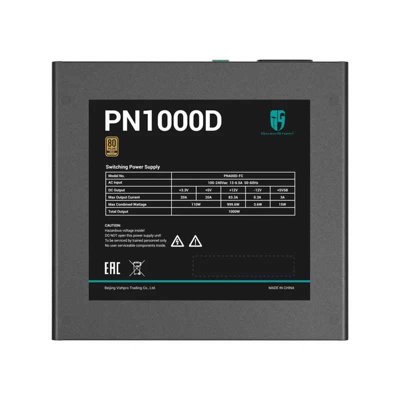 منبع تغذیه کامپیوتر 1000w وات دیپ کول مدل PN1000D