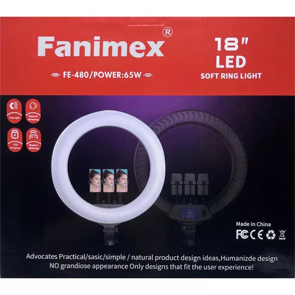 رینگ لایت فنیمکس مدل FE 480
