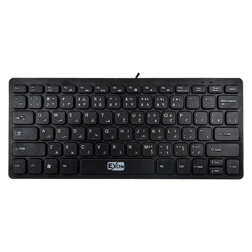 کیبورد اکسون مدل K110، tenkeyless
